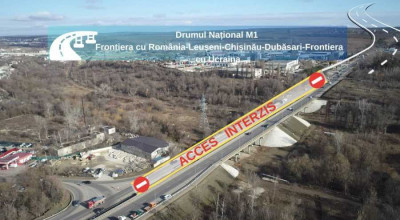 Atenție șoferi! Circulația pe podul peste râul Bîc urmează să fie reorganizată! - Photo