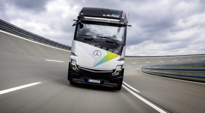 Mercedes va lansa un concurent puternic și eficient pentru Tesla Semi - Photo