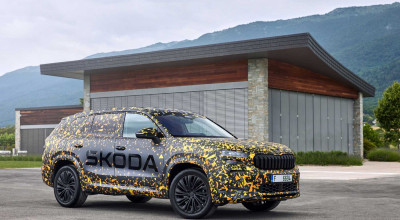 Skoda a publicat o serie de imagini cu prototipurile noii generații Kodiaq - Photo