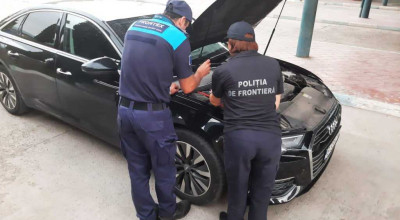 Încă o mașină căutată de Interpol, a fost depistată la frontiera de stat! - Photo