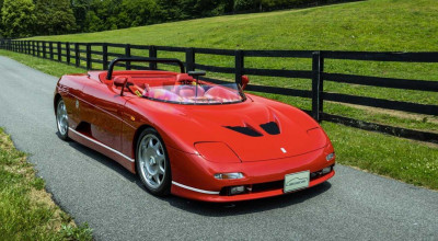 Un sportcar italian a fost scos la vânzare în cadrul unei licitații. Cea mai mare ofertă este 80.000 de dolari - Photo