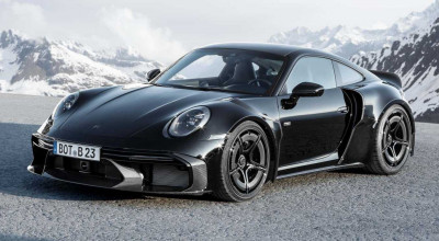 (FOTO) Brabus a modificat un Porsche 911 Turbo S, care acum livrează 900 CP! - Photo