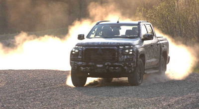 Mitsubishi a publicat un nou clip oficial cu viitoarea generație a camionetei L200 - Photo