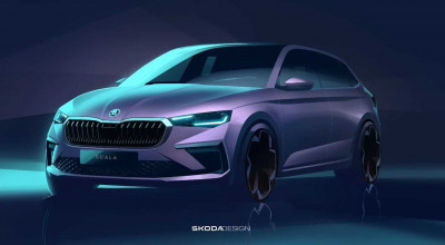 Skoda publică noi imagini oficiale cu viitoarele Kamiq și Scala facelift - Photo