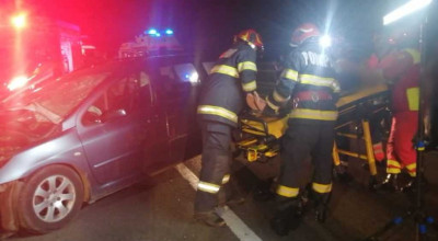 (FOTO) Accident grav în România! Un moldovean s-a angajat într-o depășire neregulamentară - Photo