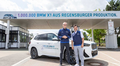 BMW a asamblat exemplarul X1 cu numărul 1 milion! Mașina aniversară este una electrică - Photo