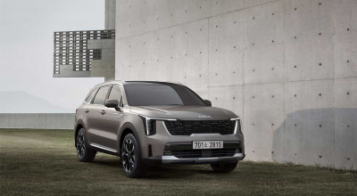 (FOTO) Kia Sorento facelift: grilă nouă, faruri redesenate și un bară de protecție modificată - Photo