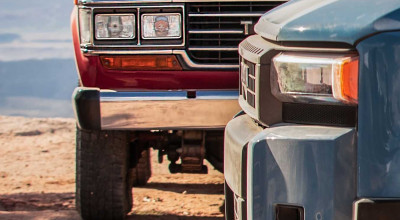 O nouă imagine cu viitorul Toyota Land Cruiser! Niponii se inspiră din trecut - Photo