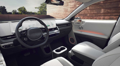 Pășim într-o nouă eră! Hyundai anunță că electricul Ioniq 5 va avea oglinda centrală digitală - Photo