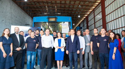 Made in Moldova! A fost lansat primul autobuz electric, care oferă autonomie de 70 km - Photo