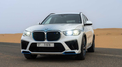 Noul iX5 Hydrogen a fost testat în deșert. Iată ce spun oficialii germani - Photo