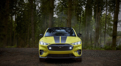 (FOTO) Tot ce trebuie să știi despre electricul Ford Mustang Mach-E Rally - Photo