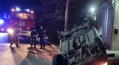 O Dacia Logan s-a inversat în raionul Taraclia. Șoferul a decedat - Photo