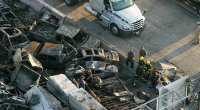 (VIDEO) Cel puțin 7 persoane au decedat într-un accident de 158 de mașini! Ceața a provocat incidentul - Photo