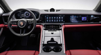 Porsche a publicat primele imagini oficiale cu interiorul viitorului Panamera - Photo