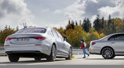 Siguranța e în top! 10 milioane de mașini Mercedes sunt echipate cu frânare automată și recunoașterea pietonilor - Photo