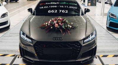 După 25 de ani, Audi anunță despre sfârșitul producției a modelului TT - Photo