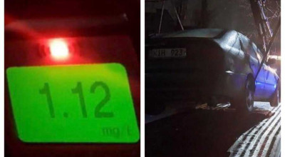 Un șofer a rămas fără automobil, după a fost depistat în stare de ebrietate la volan - Photo