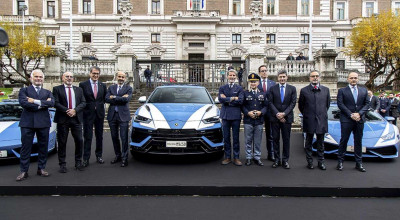 Poliția italiană a recepționat un Lamborghini Urus Performante, care va asigura transportul de organe - Photo