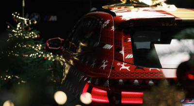 (VIDEO) Teaser nou cu viitorul M5 Touring! A îmbrăcat straie de sărbătoare și a renunțat la camuflajul obișnuit - Photo