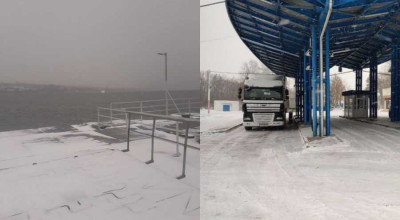 UPDATE! Activitatea feribotului de la Molovata, care face legătura între cele două maluri ale Nistrului, este sistată - Photo