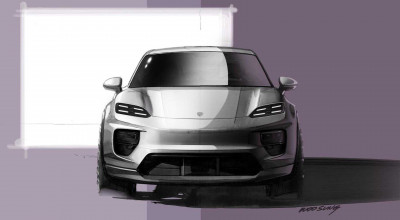 3 zile până la lansare! Porsche dezvăluie schițe noi cu viitorul Macan electric - Photo