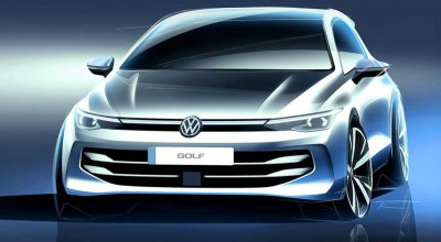 Golf facelift deconspirat în noi schițe, publicate de Volkswagen - Photo
