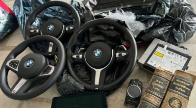 Un moldovean de 37 ani a „uitat” să declare la vamă mai multe piese destinate pentru BMW - Photo