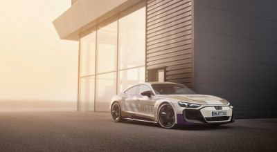 Noi imagini cu viitorul RS e-tron GT Performance. Audi promite o nouă navă amiral electrică - Photo
