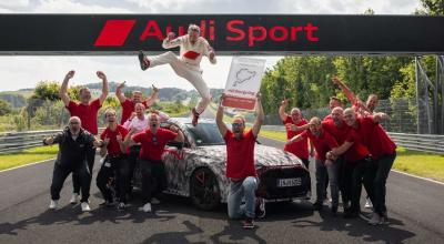 Audi pregătește îmbunătățiri pentru A3 și RS3: record pe Nurburgring - Photo