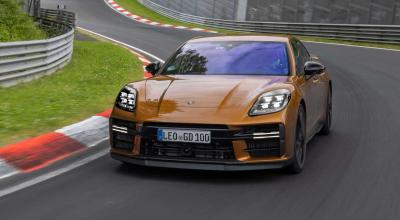 O versiune a lui Porsche Panamera a stabilit un record pe circuitul Nurburgring - Photo