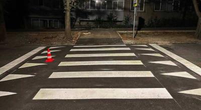 (FOTO) O altă trecere supraînălțată „și-a făcut loc” în capitală, în vecinătatea unei grădinițe - Photo