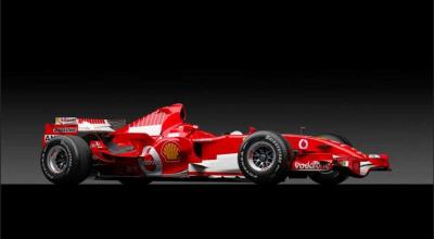 (FOTO) Ultimul Ferrari de F1, pilotat de Michael Schumacher, pus la licitație - Photo