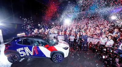 Toyota celebrează 5 milioane de mașini produse în Franța: Yaris Cross, piesa de rezistență - Photo