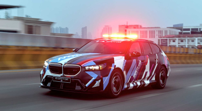 727 CP pentru siguranță! BMW M5 Touring debutează în MotoGP ca Safety Car - Photo