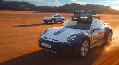 Porsche 911 Dakar va reveni, doar că într-o viziune nouă! Va avea motor hibrid - Photo