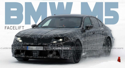 Imagini spion cu faceliftul noului BMW M5. Va păstra același sistem de propulsie într-o „haină” nouă - Photo
