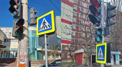 Pe str. Ceucari au fost modernizate două intersecții semaforizate - Photo