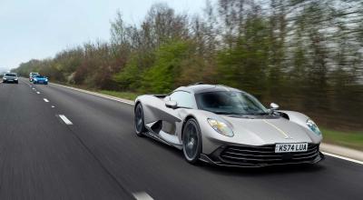 Aston Martin Valhalla, tot mai aproape de lansare. Se desfășoară ultimele teste - Photo