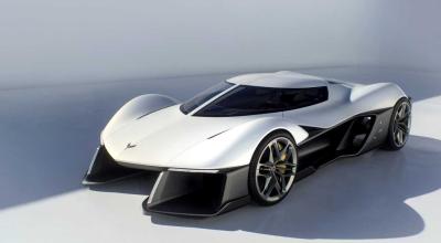 Chevrolet Corvette primește un nou concept, creat în studioul GM din Marea Britanie - Photo