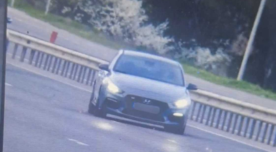 Viteză record! Un Hyundai a fost prins în timp ce mergea cu 235 km/h! - Photo