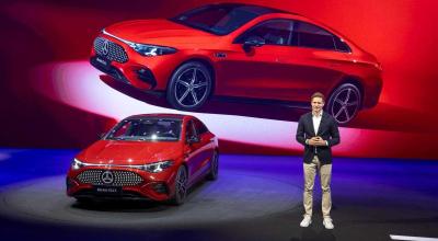 Mercedes-Benz prezintă CLA L: versiunea mărită, electrică, destinată Chinei - Photo