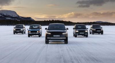 Range Rover Electric testat în condiții de iarnă. Ce autonomie și putere oferă - Photo