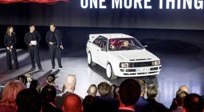 Audi Quattro revine în forță: coupe retro cu 530 CP și caroserie din carbon, ediție limitată - Photo