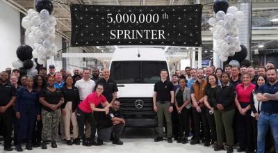 Mercedes-Benz Sprinter atinge 5 milioane de unități produse în 30 de ani de existență - Photo