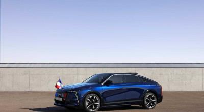 Emmanuel Macron va folosi prima limuzină electrică prezidențială din istoria Franței - DS N°8 conceput special - Photo