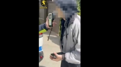 Șofer prins beat la volan în Durlești. Avea 0.80 mg/l alcool în aerul expirat și a fost reținut pentru 72 de ore - Photo