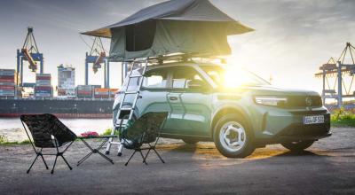 Noutate pentru aventurieri: Opel Frontera poate fi echipat cu un cort pentru escapade în natură - Photo