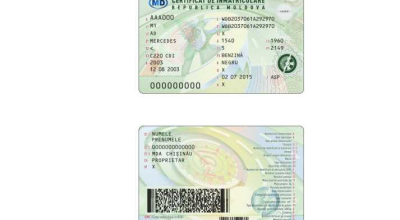 Autoritățile vor introduce un nou certificat de înmatriculare cu securitate avansată. Va conține informații suplimentare - Photo