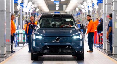 Volvo oprește producția SUV-ului electric EX90 în SUA: probleme majore în lanțul de aprovizionare - Photo